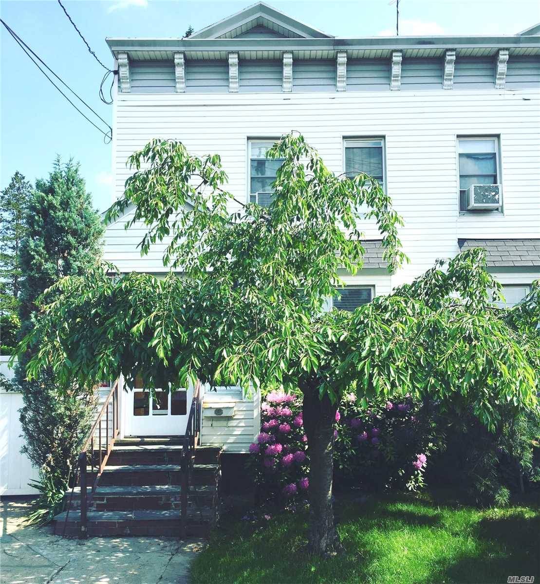 Semi-Detached, Frame, Three Bedroom, One Bathroom Home For Rent In Whitestone!