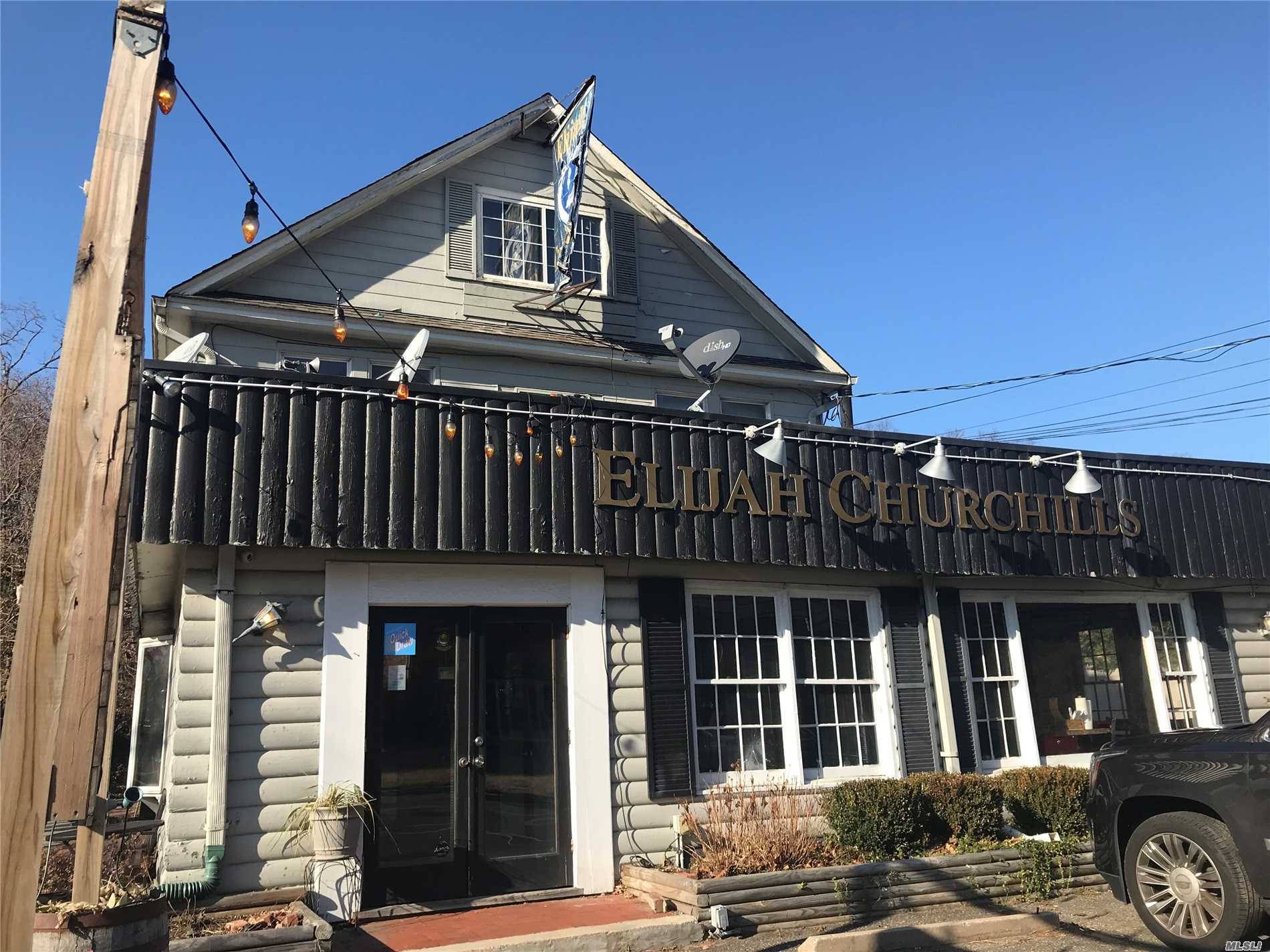 Fantastic Opportunity To Revitalize A Neighborhood Restaurant With Loyal Following In Business For 17 Years, Also Has Income Producing Room Rentals On Second Floor.