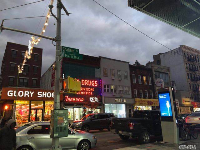Prime Location In Williamsburg Brooklyn Mixed Use Property.