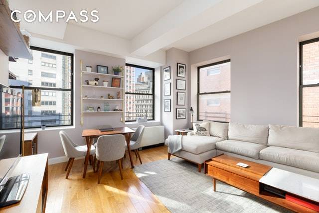 This beautiful, converted two bedroom in the heart of Manhattan's Financial District offers more than a home.