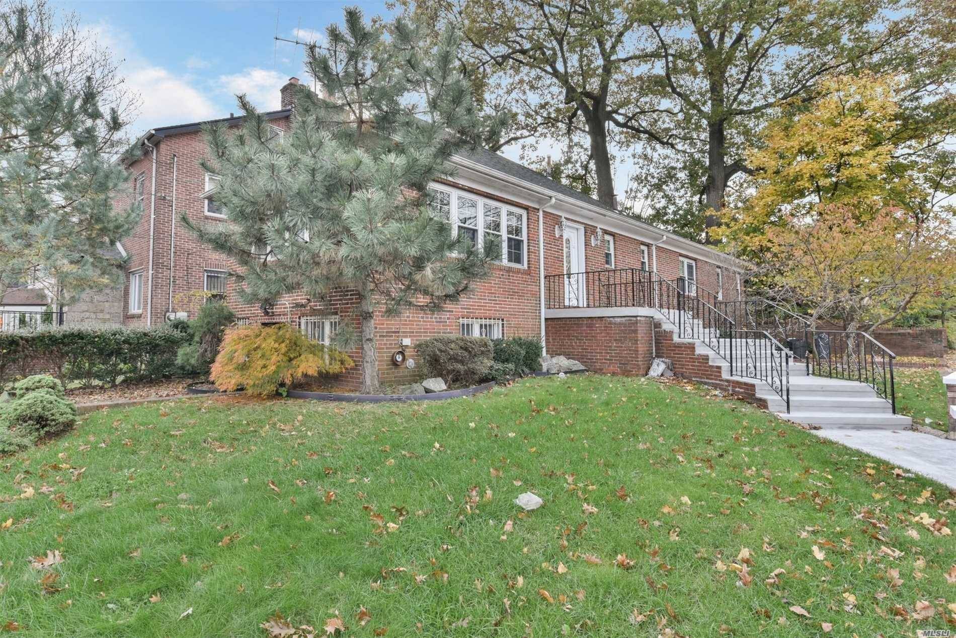 Fully Renovated 1-Family House With A Legal Dental Office Located In Jamaica Estates Area.