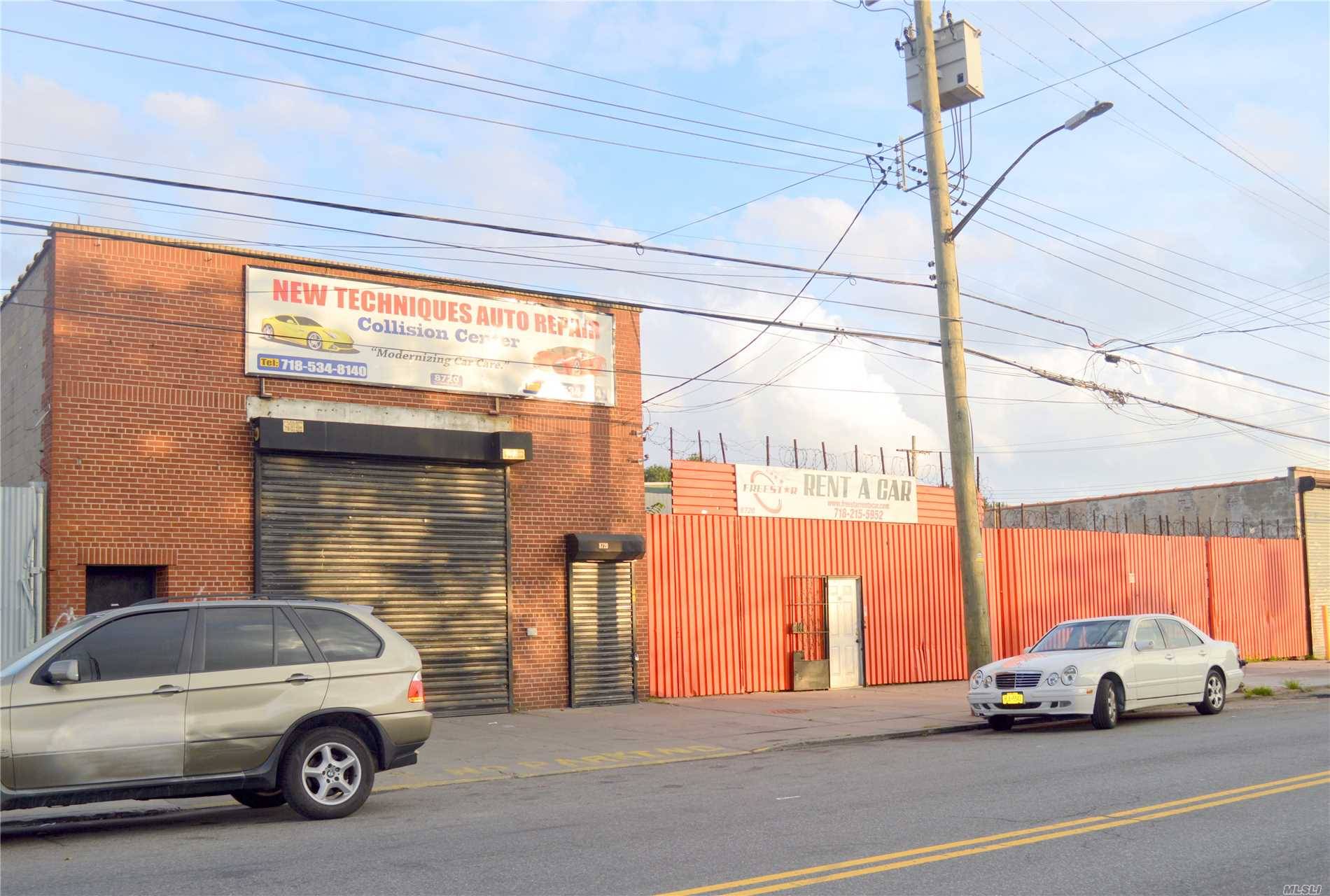 100X100 Commercial Property In Prime Canarsie, Brookyln Location 3 Properties Sold As A Package All Together The Address Is 8720.