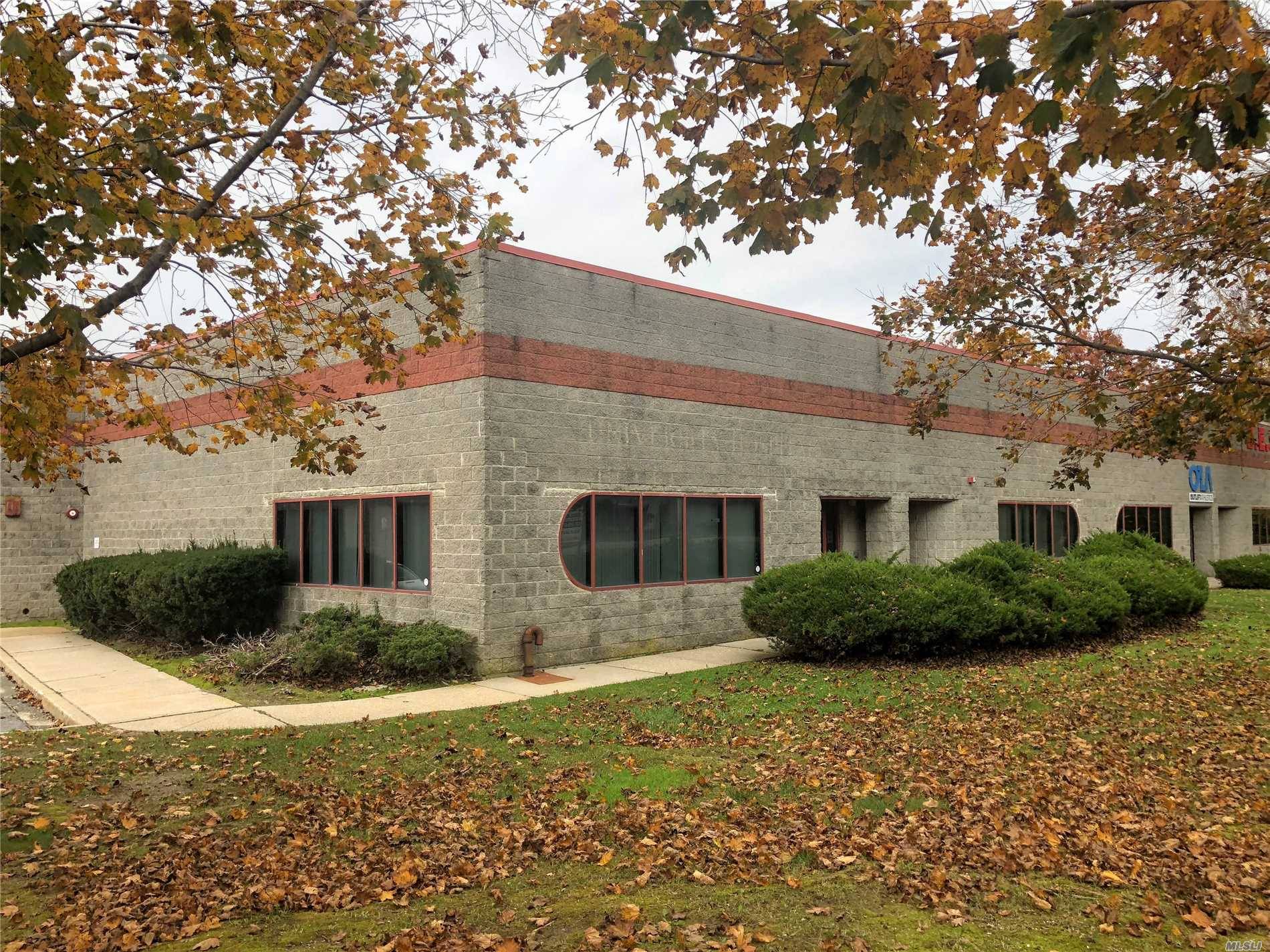 6800 S F Of Office Space, 10' Hung Ceiling, 18' Ceilings, Can Be Converted Back To Warehouse Space, Sprinkler System Throughout.