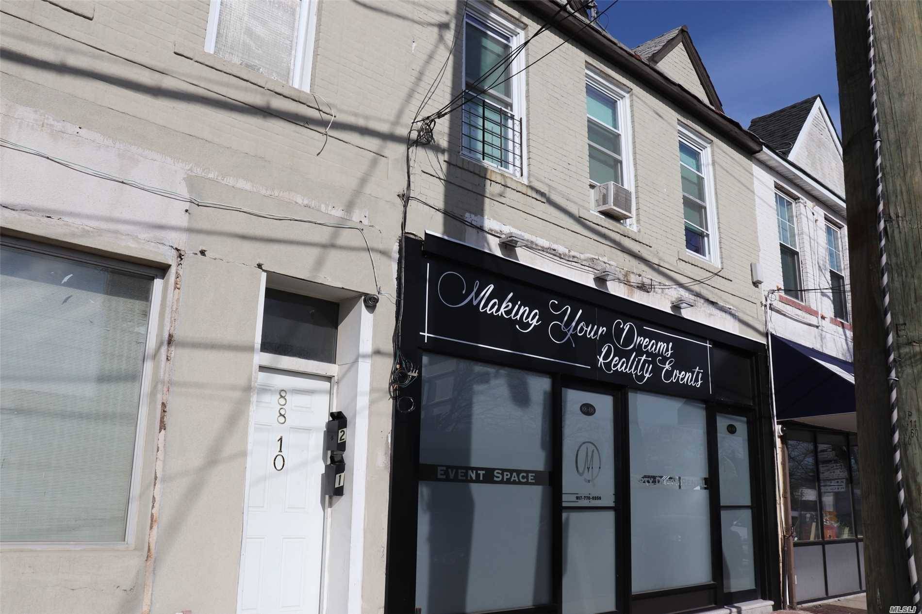 Mix Use 2 Story Building Ground Floor Retail Earning Rent $3500 A Month.