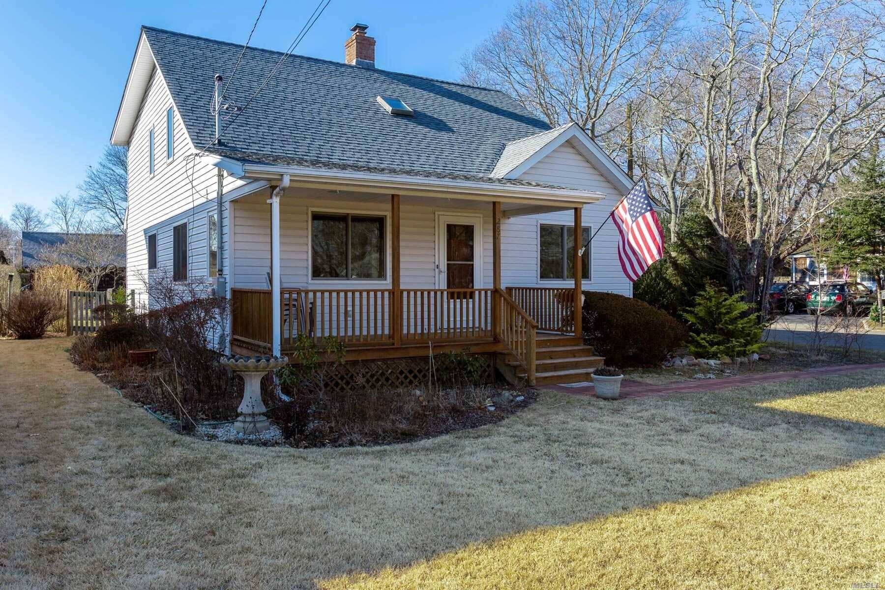 In The Village Of Westhampton Beach, South Of The Highway, 3 Bedroom, 2 Full Bathroom Cape Renovated In 1993 With Oversized Windows, New Appliances, Slider, Sky Light In An Open ...