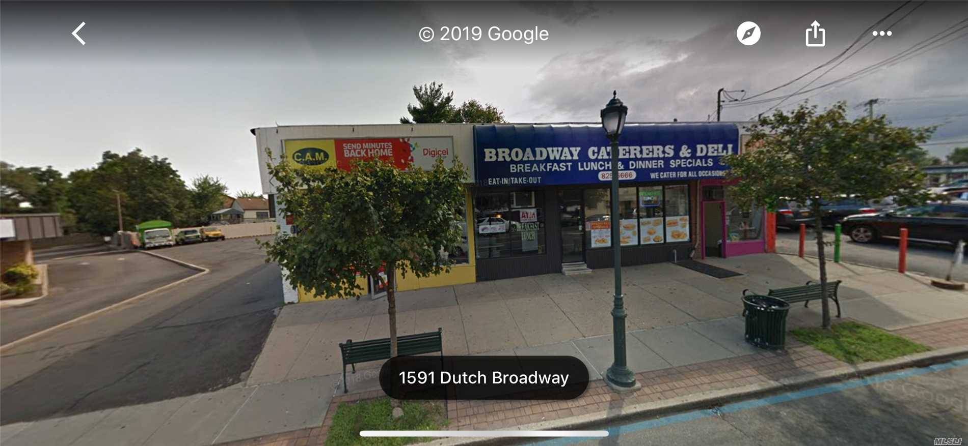 Opportunity to own 3 Retail Stores plus a separate Residential Single Family Home on two separate parcels of land located on Dutch Broadway in Valley Stream.