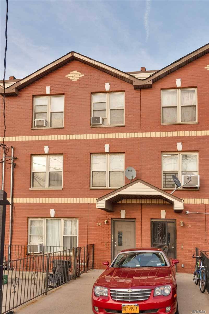 This Property Is A Great Investment, 3 Families 2Brs On Each Floor Plus Large Full Basement With Ose.