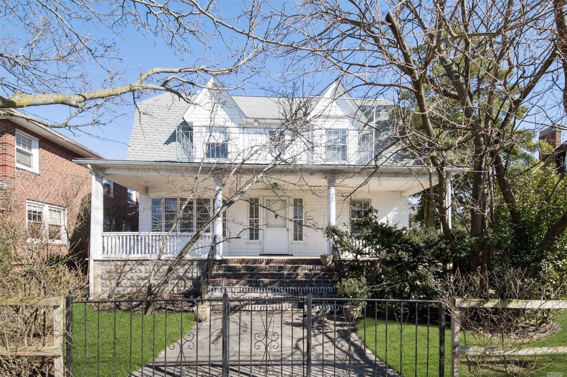 Renovate This Stately Rockaway Gem And Have One Of The Best Homes In All Of Belle Harbor !
