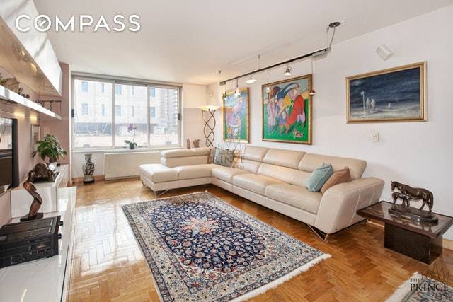 This spacious three bedroom, three bathroom condominium home has been carefully updated to maximize space and appeal in the perfect Upper East Side location.