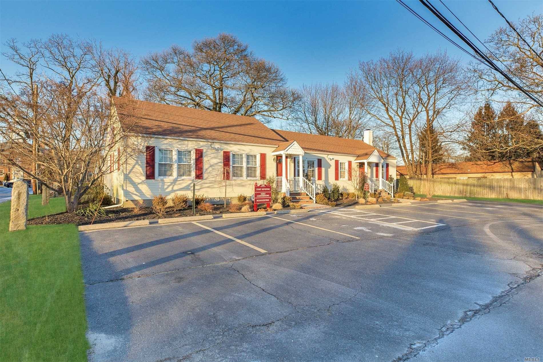 Beautiful Office Building, Located In The Heart Of Islip, And Close To All.