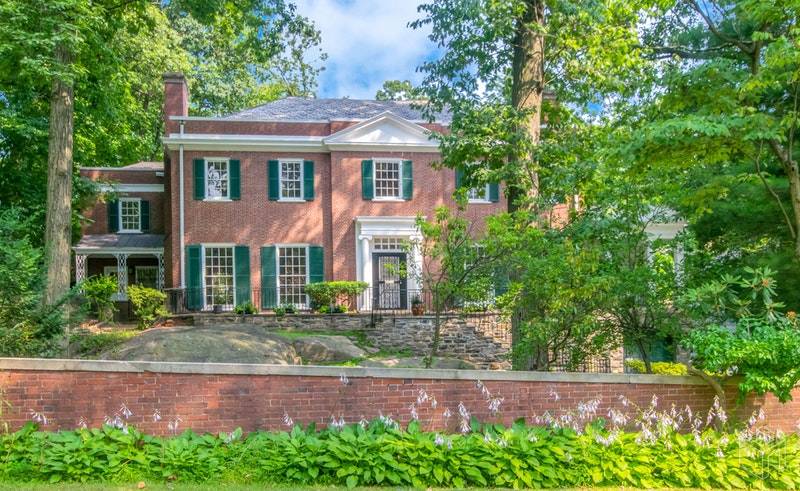 Newly restored, light filled, elegant Georgian Revival home designed by noted architect Dwight James Baum.