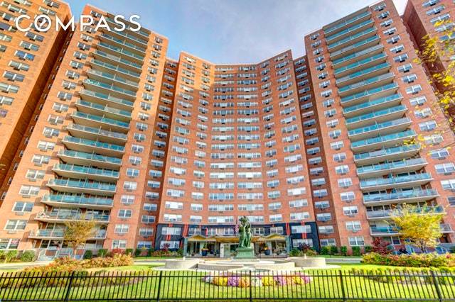 Don't miss this rarely available, over sized three bedroom, two bathroom home with private outdoor space in Flatbush's special, art filled Philip Howard Apartments, a luxury full service Cooperative.