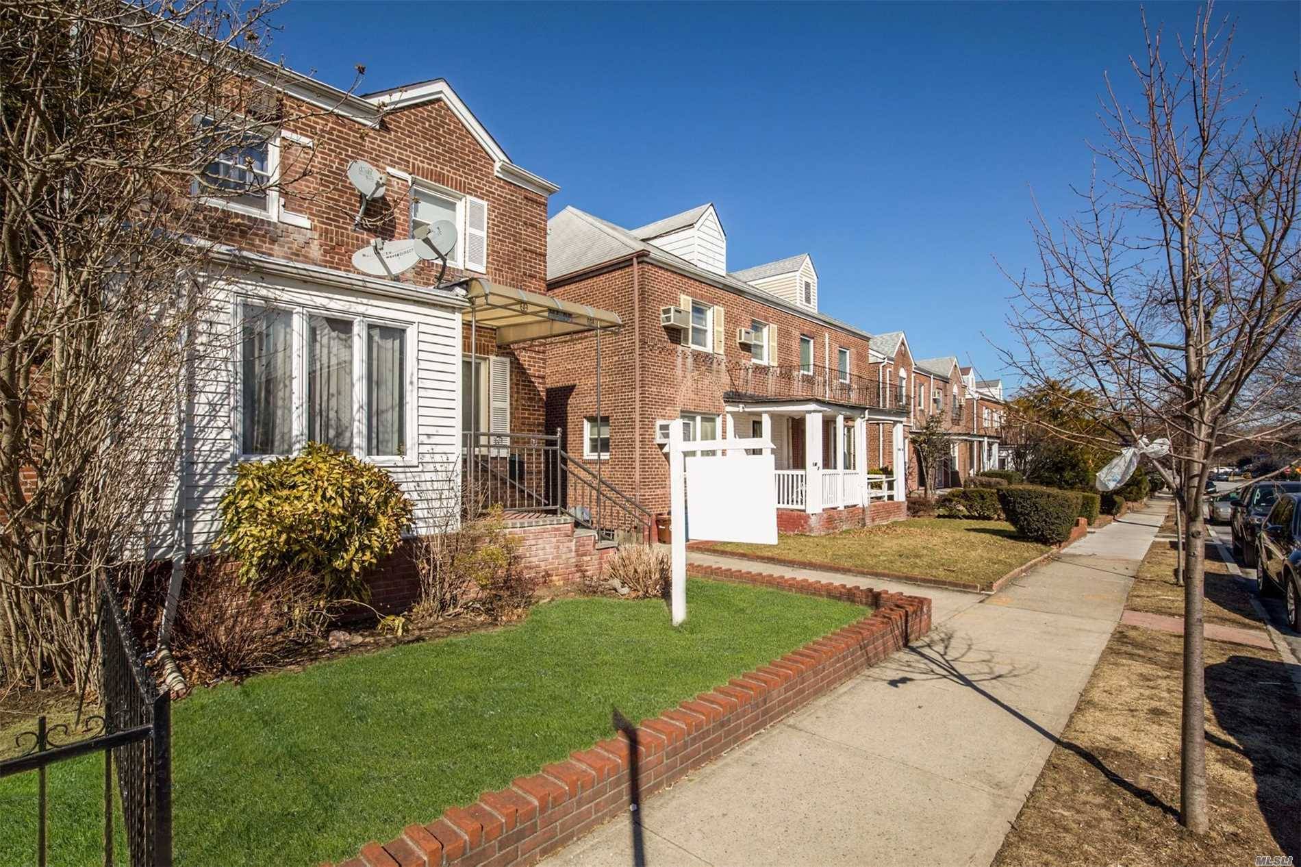 Must See ! Beautiful Semi Detached Colonial In The Center Of Kew Garden Hills.