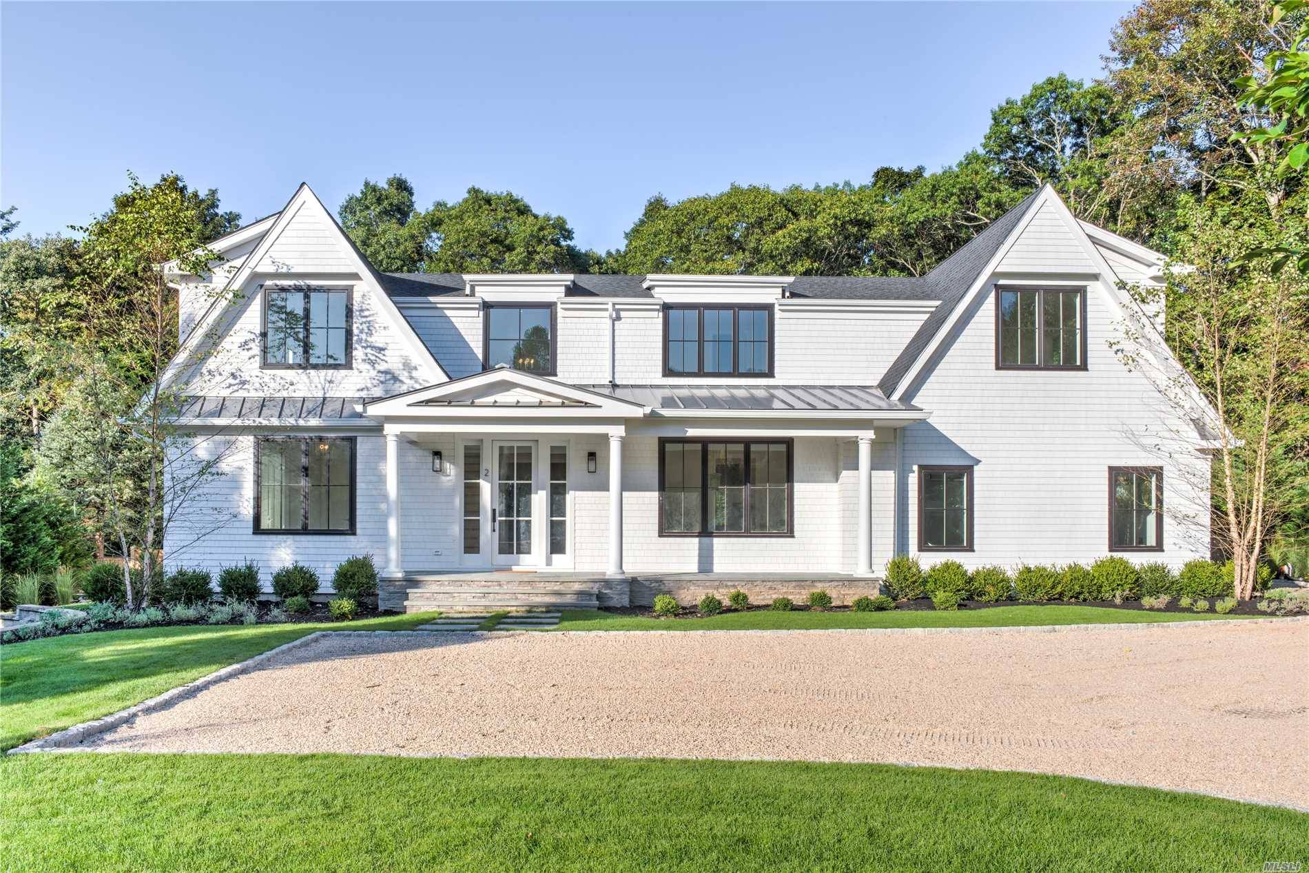 New Construction Sag Harbor New Luxury Residence In Rawson Estates Beachfront Community On Little Peconic Bay L Curto Building Company L New Transitional Modern Home L 4, 000Sf L 5 ...