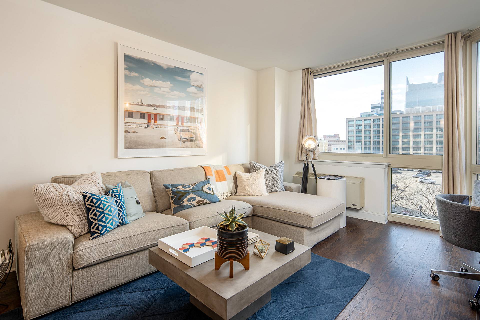 Minutes to Manhattan, Waterfront living, Renovated 1 Bed + 1 Bath with deeded parking.
