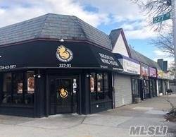 Six Store Commercial Space In Cambria Heights For Sale.