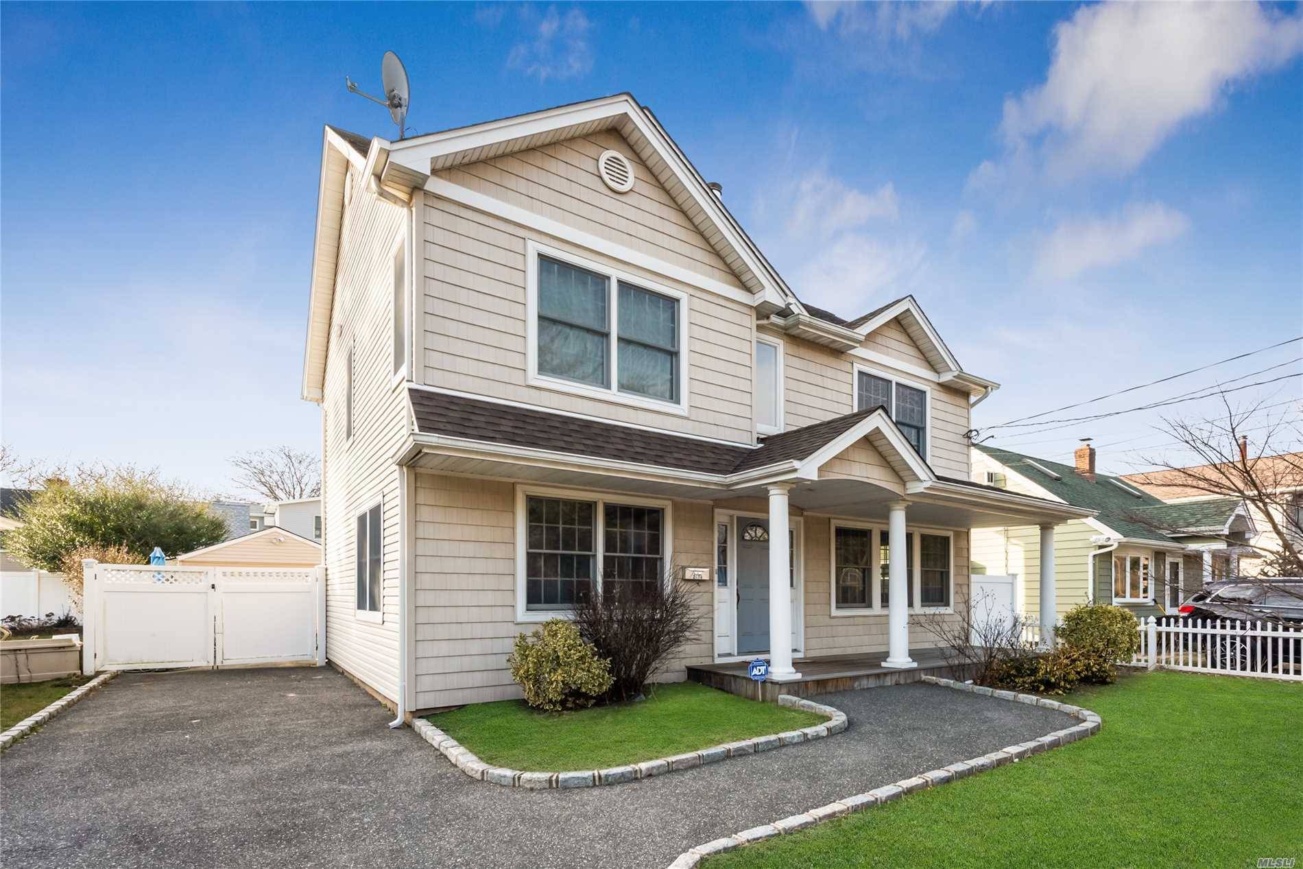 Beautiful Colonial On A Quiet Mid Block Location In The Mandalay Section Of Award Winning Wantagh Schools.