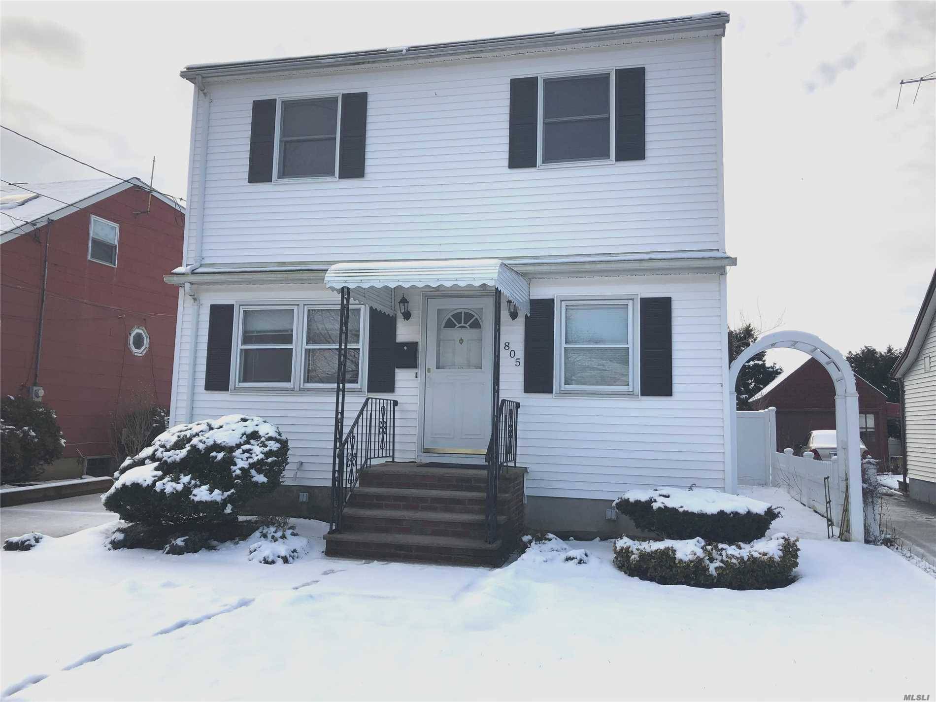 Located In Heart Of Bellmore Ideal Mid Block Location And Updated Throughout, This 3 Br 2Bathroom Colonial Offers It All.