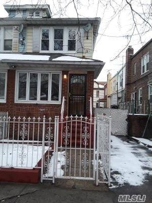 Fully Renovated Semiattached One Family Three Bedroom East Flatbush Home For Sale.