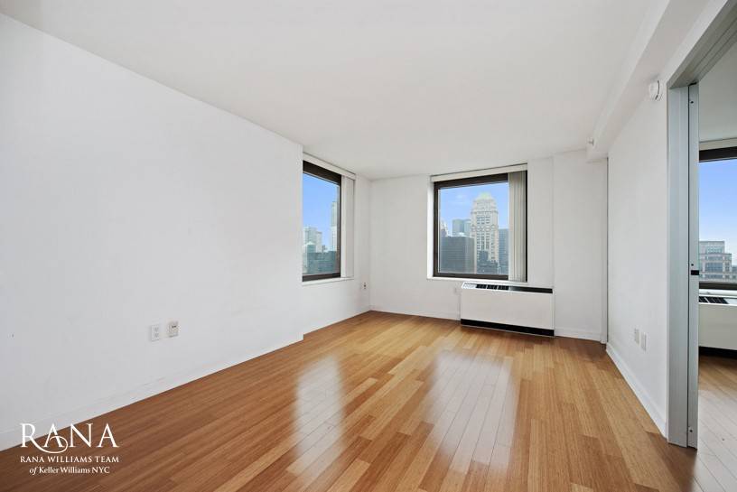 A Rare Gem ! ! ! This graciously sized corner one bedroom apartment is perched high in the sky with magnificent northern and eastern views of the Chrysler building, Bryant ...