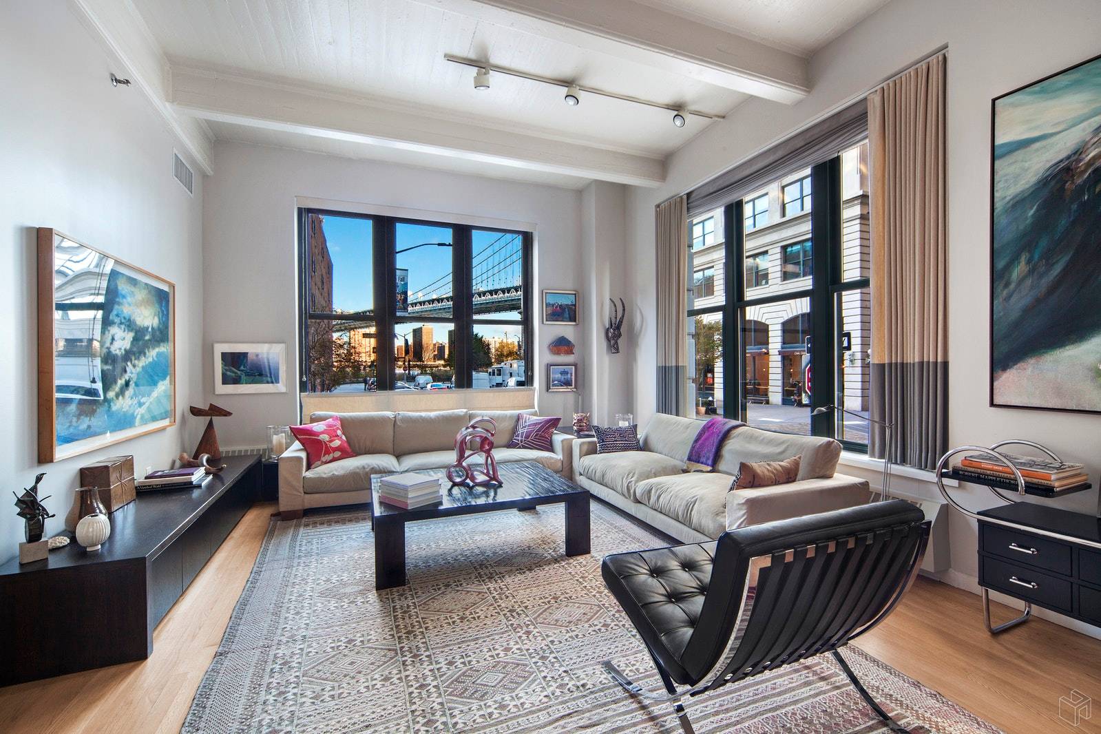 This sprawling 3, 050SF duplex maisonette loft is located at the historic Sweeney Building and offers townhouse privacy with all of the luxury and convenience of a full service doorman ...