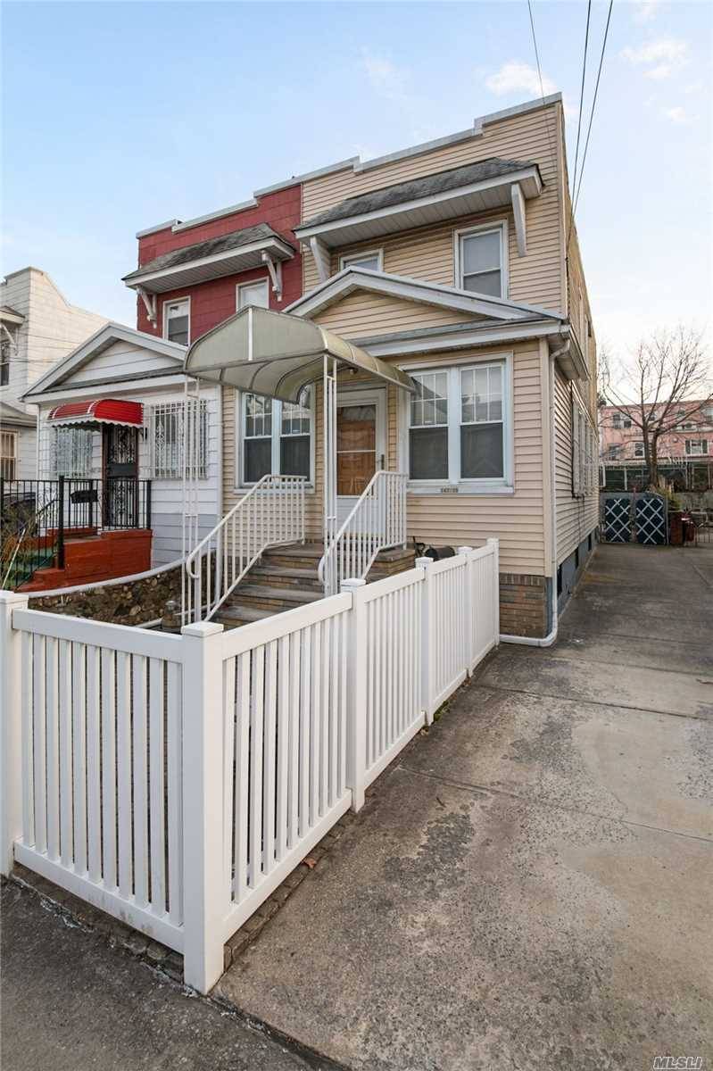 Charming 3 Bedroom And 2 Full Bath Colonial With Living Room, Dinning Room And Eat In Kitchen.