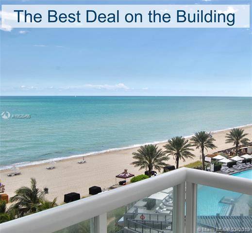 Stunning direct ocean and Intracoastal views corner unit with 2 beds + den and 2