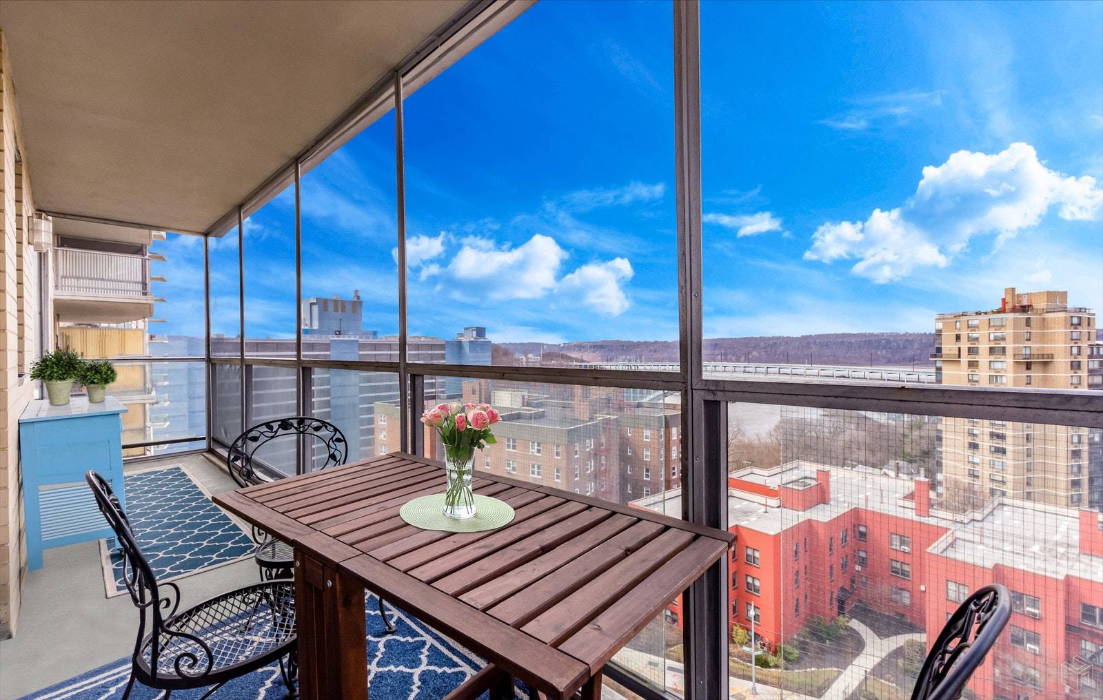 This grand residence is enrobed by open city, river, and sky views in three directions offering rare residential space with two private, screened in balconies, and a magnificently livable and ...