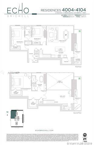 Be the first to occupy this brand new unit - ECHO BRICKELL 3 BR Condo Brickell Florida