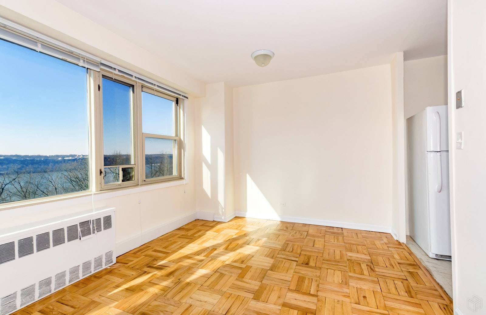 Rarely available, Sponsor 2 bedroom 1 bathrooms with Hudson River Views.