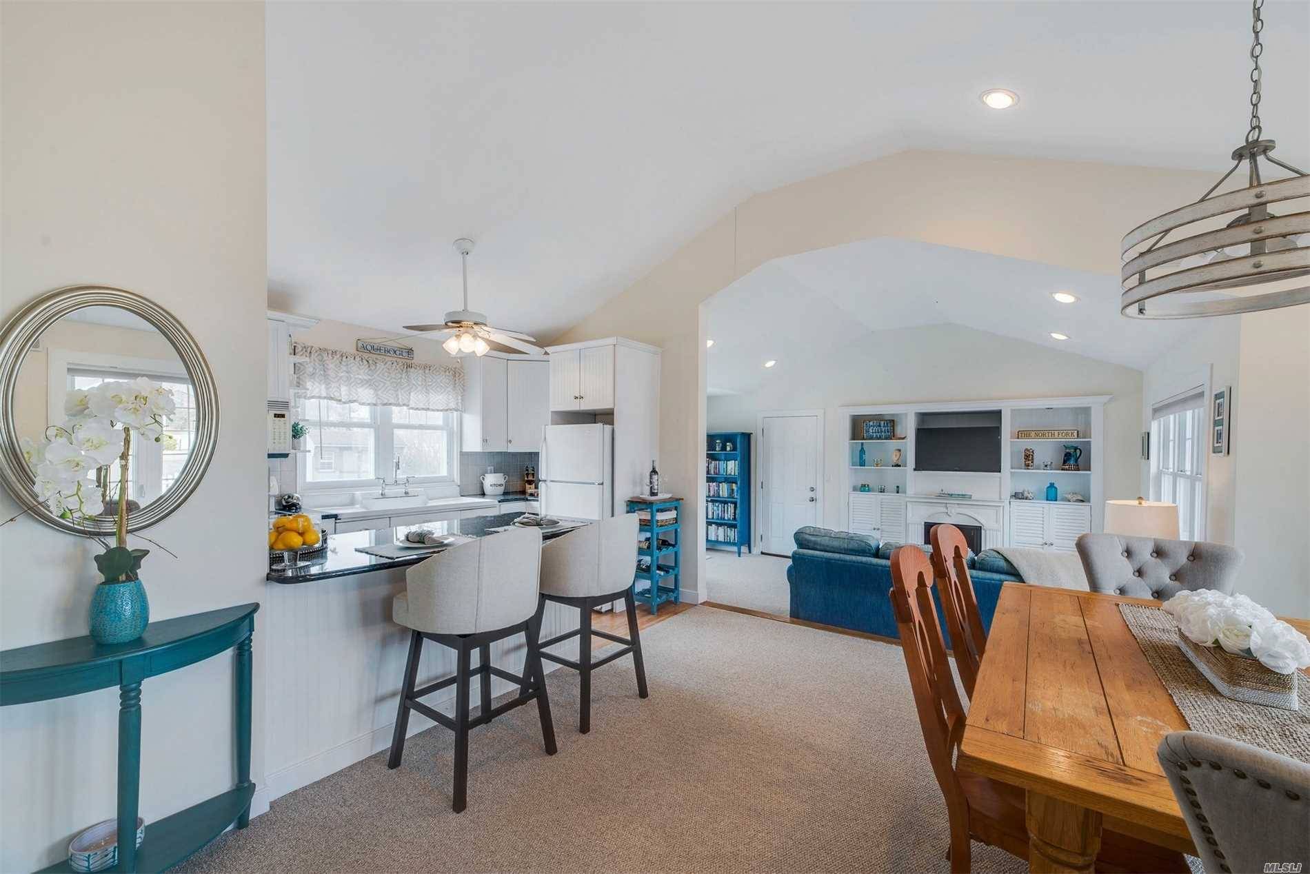 Exceptional Beachouse Getaway Delightfully Renovated Including Open Floor Plan, High Ceilings And Plenty Of Light, With Charming Family Room Leading To Outside Deck Perfect For Entertaining Including Outdoor Shower For ...