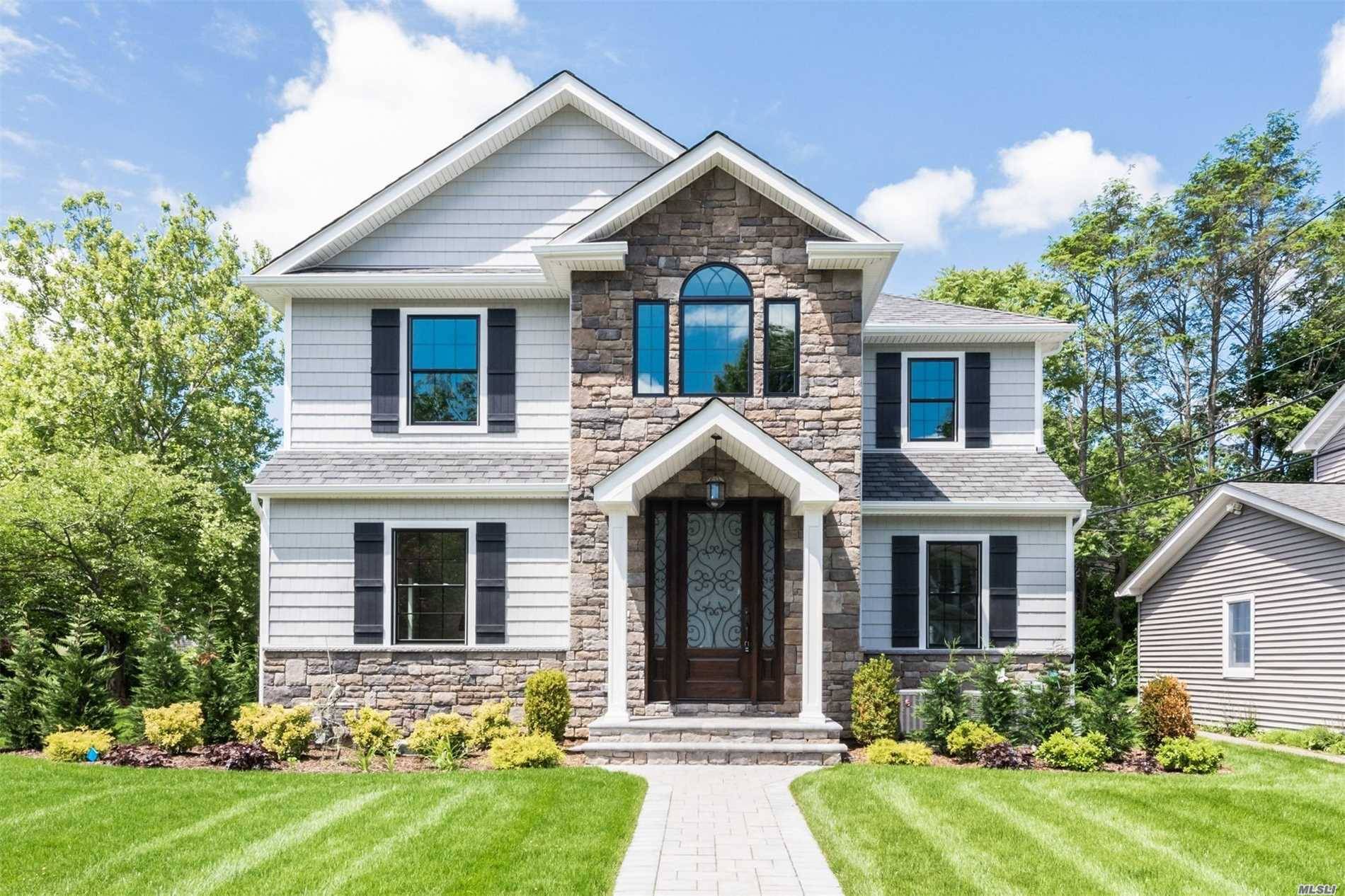 Diamond Custom Built Colonial Featuring Two Story Grand Entrance W Porcelain Flooring, Gourmet Kitchen W Professional Appliances, Granite Counters, Dbl Island W Carrera Marble ; Fam Rm W Gas Fireplace ...