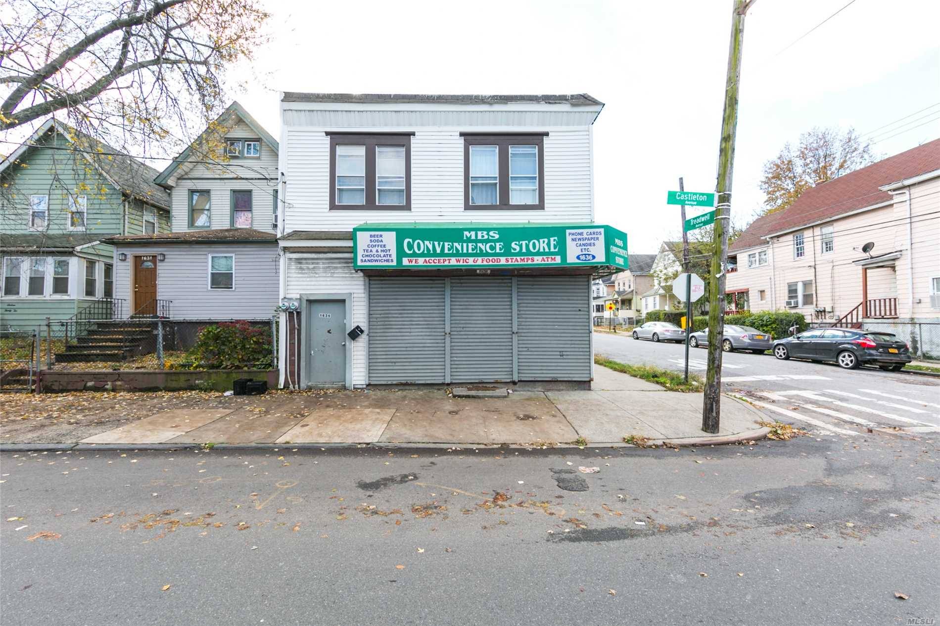 We Are Pleased To Offer For Sale 1636 Castleton Avenue In The Port Richmond Section Of Staten Island.