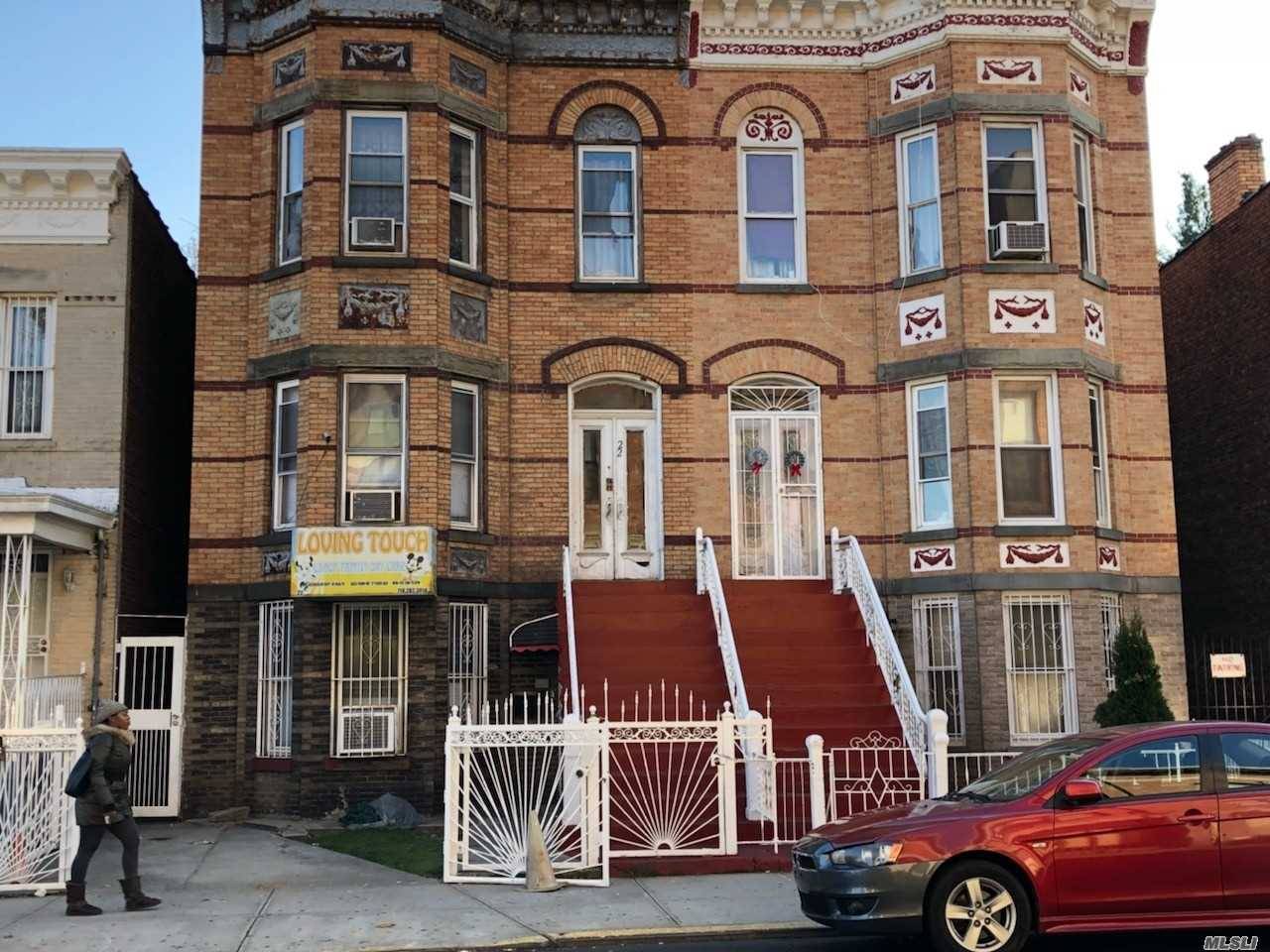Attached 2 Families For Sale In The Heart Of Brooklyn.