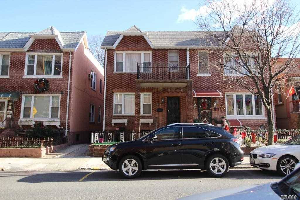 Beautiful 2 Family Brick Semi Detached 3 Bedrooms Over 2 Bedrooms And Each Apt Has A Rear Balcony And There Is Hookups For Washer And Dryer In Each Apt And ...