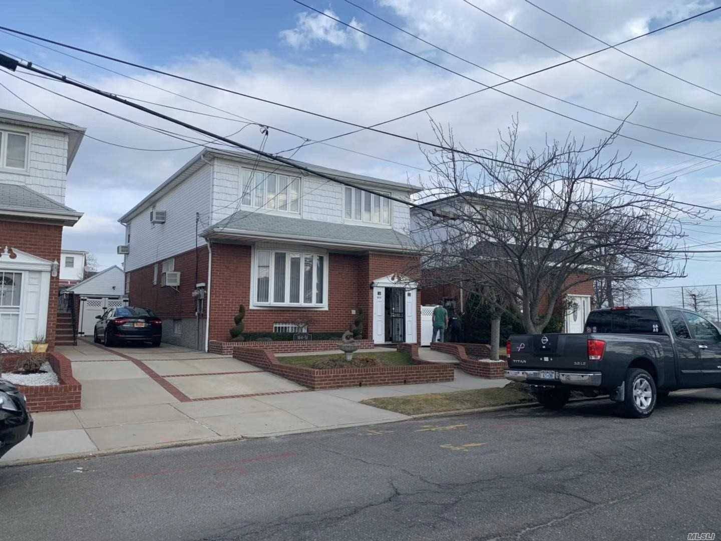 Two Family House In The Heart Of Howard Beach.