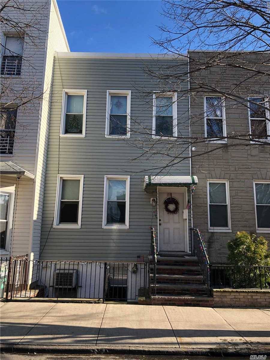Attached Legal 2 Family in the Heart of Green Point Brooklyn.