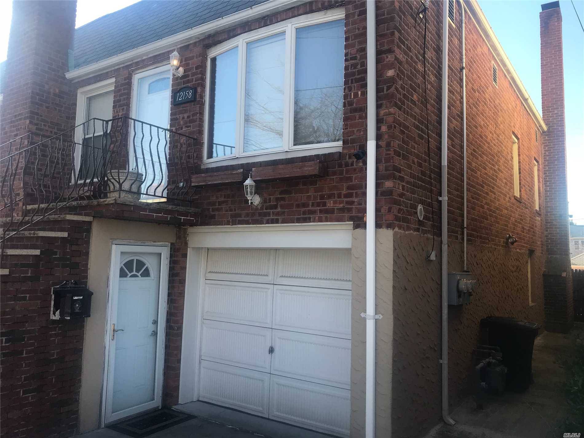 Excellent, 2 Family with 3 BR Over 1 BR, Separate GAS, ELECTRIC, BOILER and HOT WATER Tanks Upgraded Electric and Plumbing, 2 car Driveway, Garage, Semi Det, Large Backyard