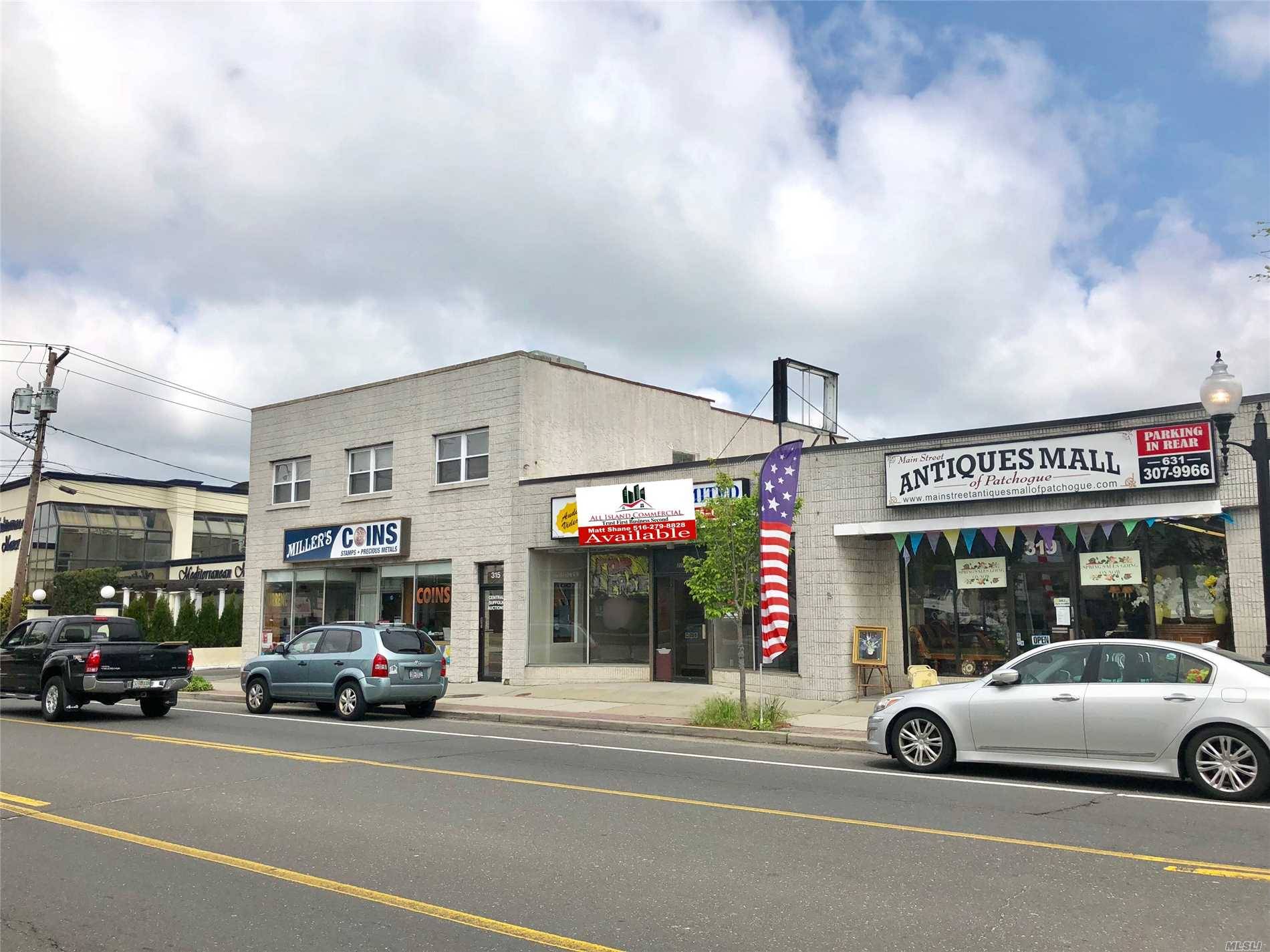 Rental Of Mint Move In Ready Retail Office Building For Sale On Busy East Main Street !
