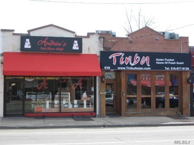 Brick Facade, Currently An Asian Food Establishment And Vacated Bakery Now Available.