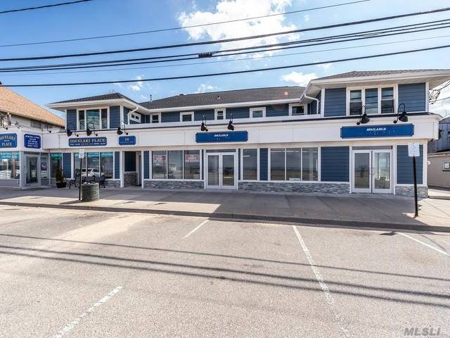 Newly Renovated Building Prominently Located in the Heart Of Bayville Across From Ransom Beach.