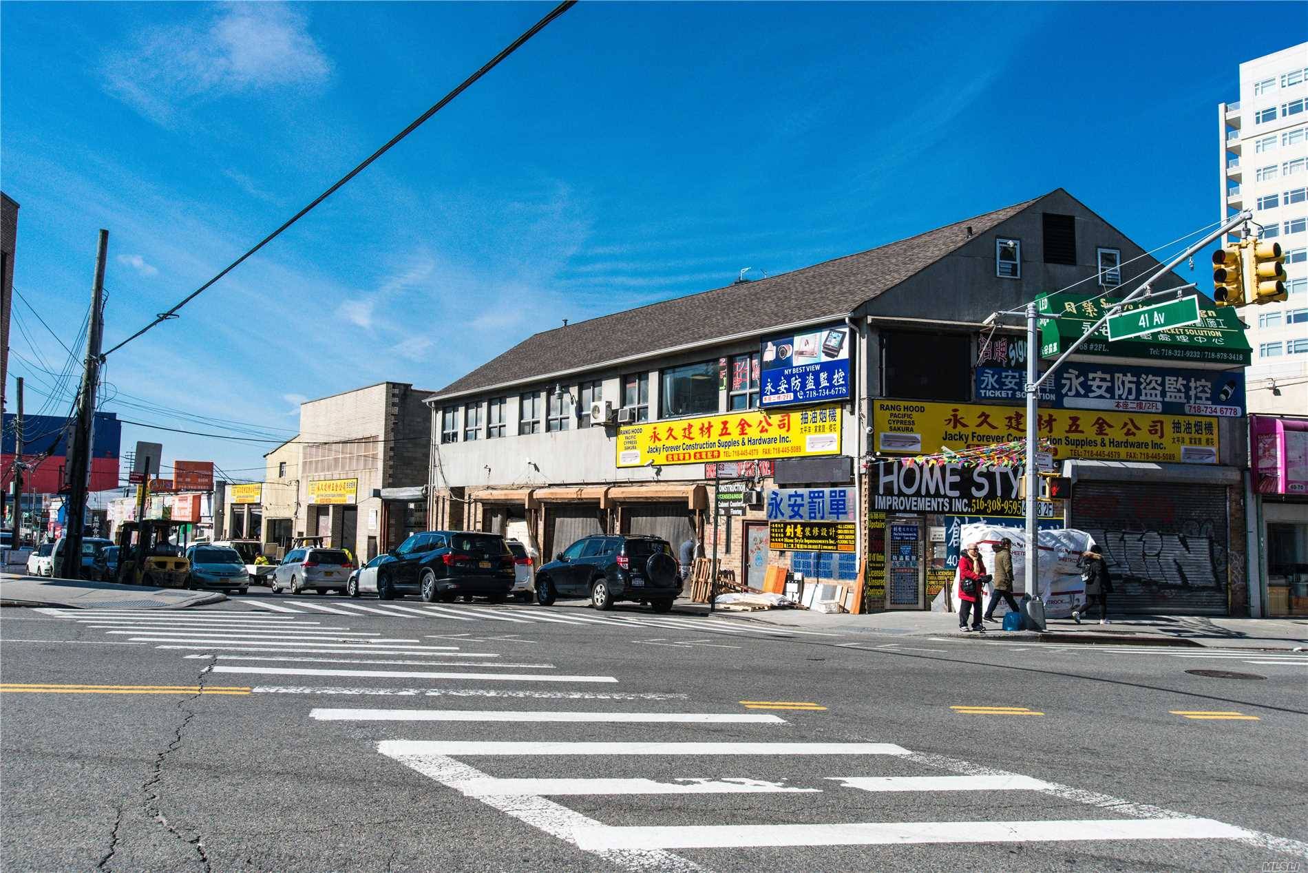 Property consists of a portfolio of 5 lots right in Downtown Flushing.
