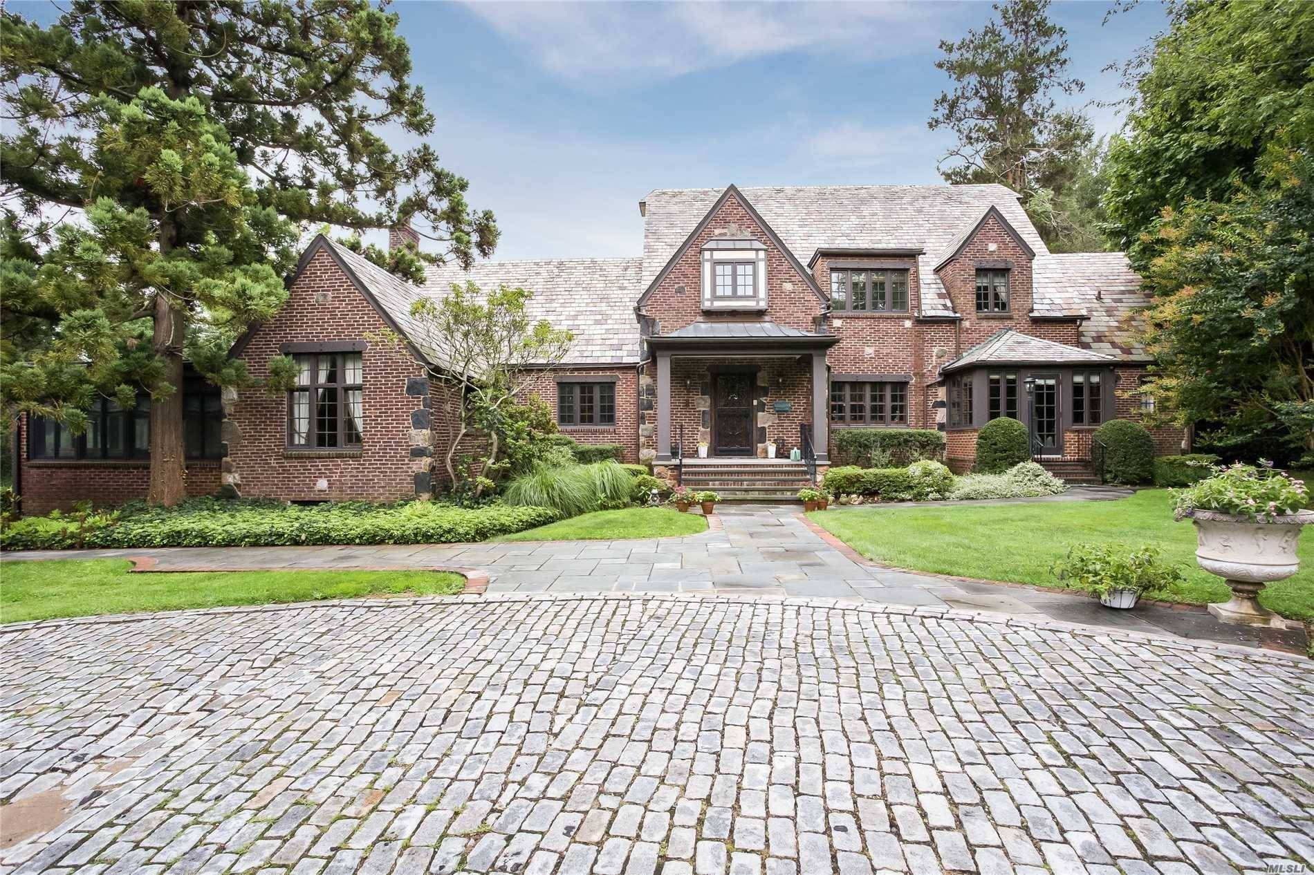 Magnificent Tudor In The Sought After Gated Community Of Kennilworth In Kings Point With View Of Li Sound.