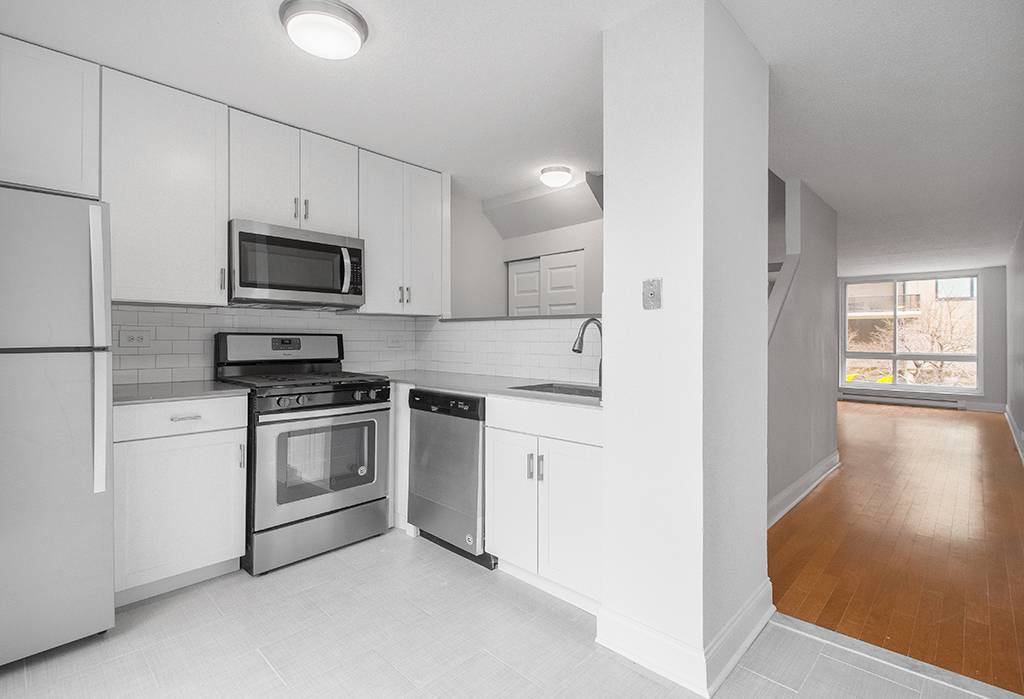 Large and renovated two bedroom home on gorgeous Roosevelt Island, only one stop on the F train to Midtown !