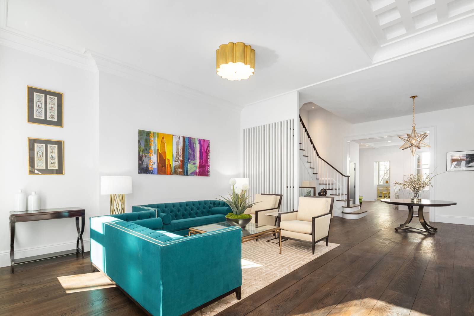 Beautifully renovated 20-foot wide, 5-story, single-family UWS brownstone