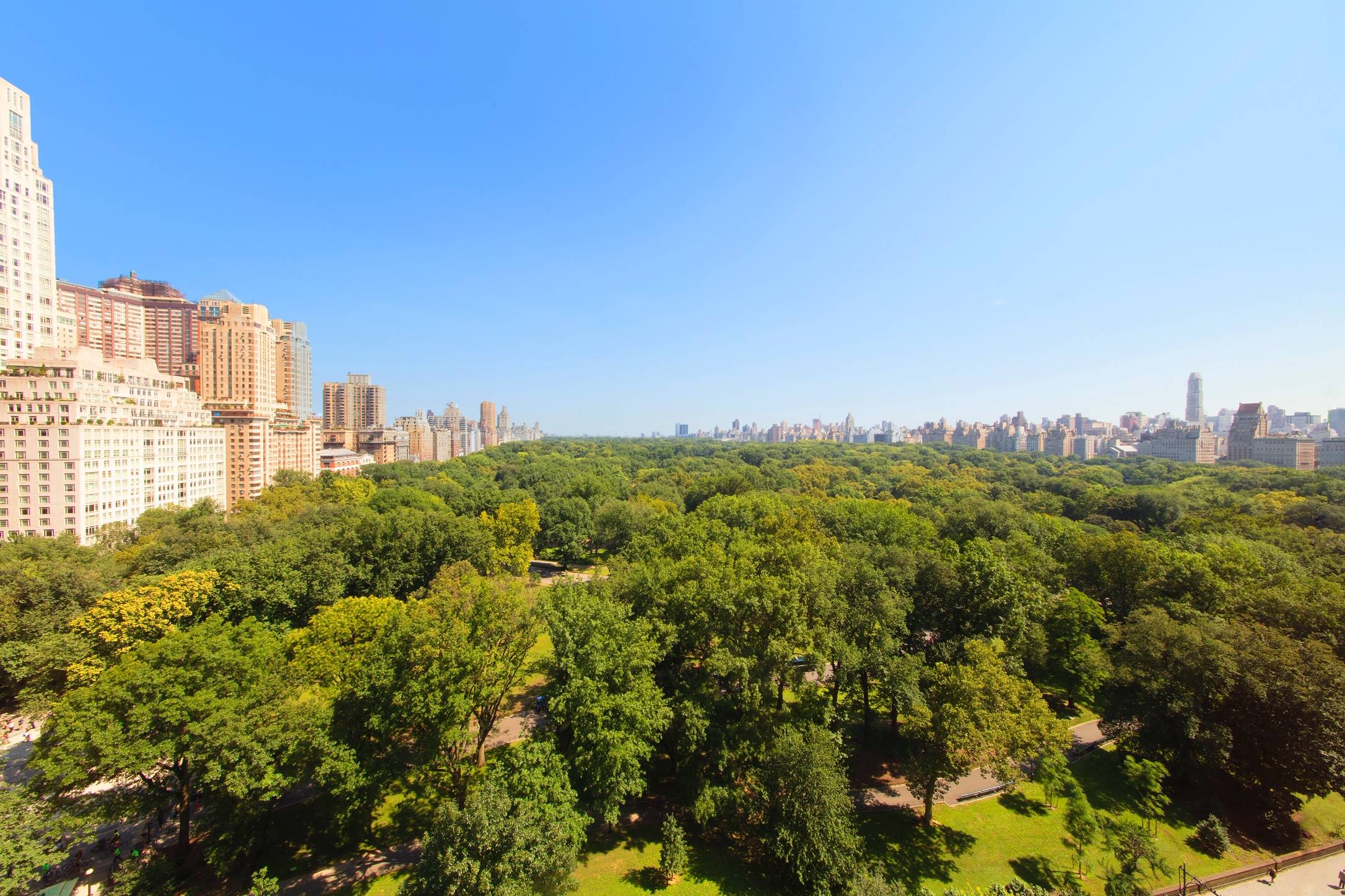 Duplex Penthouse with nearly 100 feet of frontage directly on Central Park South