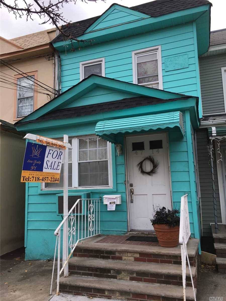 Legal 2 Family House, Close to Transportation, Recently Renovated, Parking, Garage, 4 blocks to the Train, Great investment income, Can be delivered Vacant.