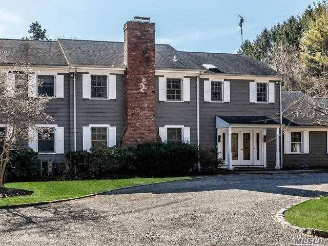 Updated Colonial near Hamlet of Oyster Bay that offers everything.