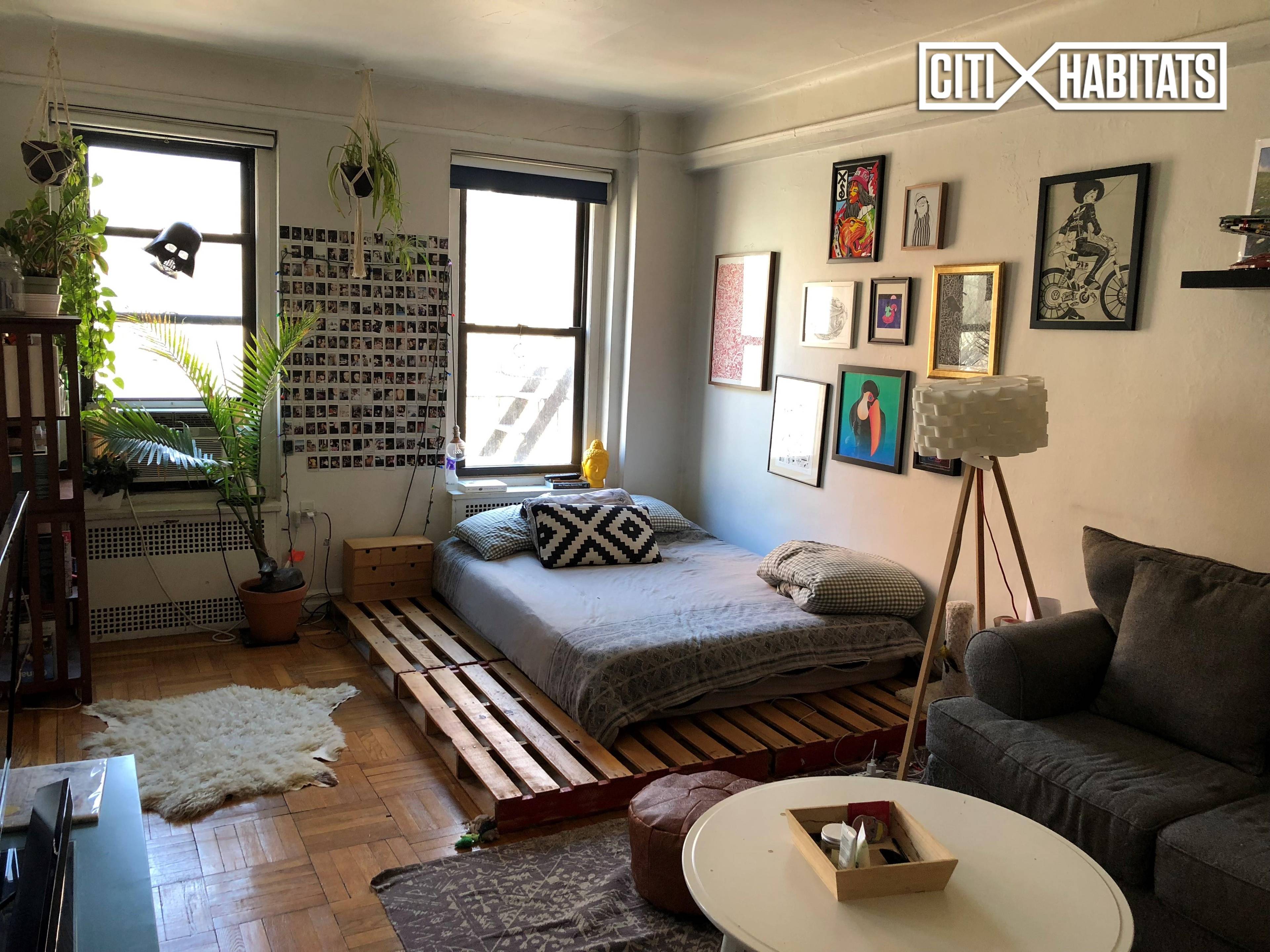 Here's the fantastic, roomy, upgraded Pre War apartment Upper West side home with garden views and a bright, open exposure for which you've been looking.