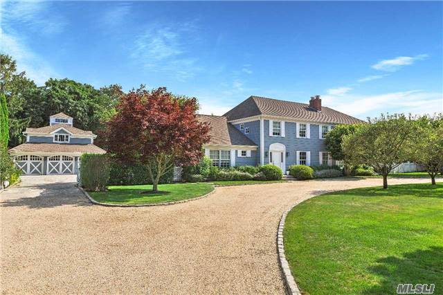 Newly Renovated Traditional House Located In East Hampton Near The Village And Ocean Beaches.